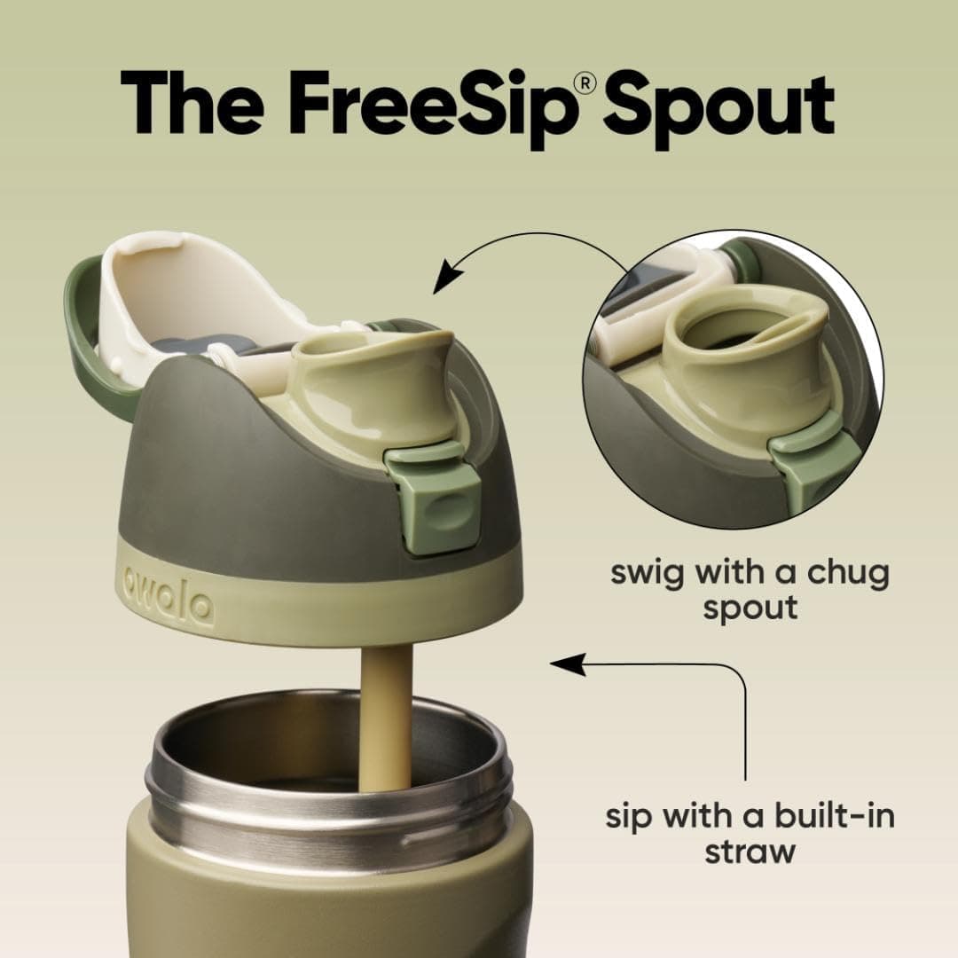 Owala FreeSip Steel Water Bottle thumbnail 2