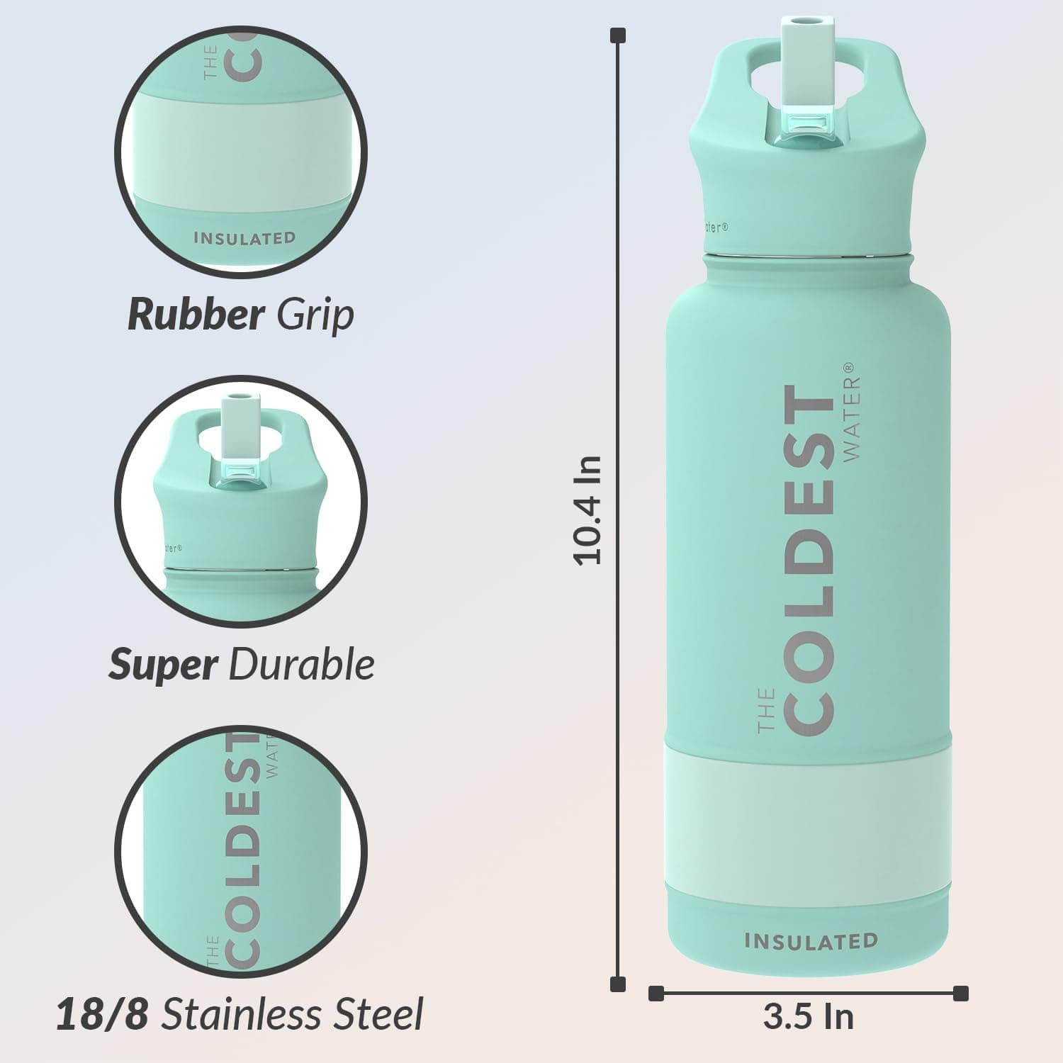 Coldest 32oz Insulated Water Bottle thumbnail 2