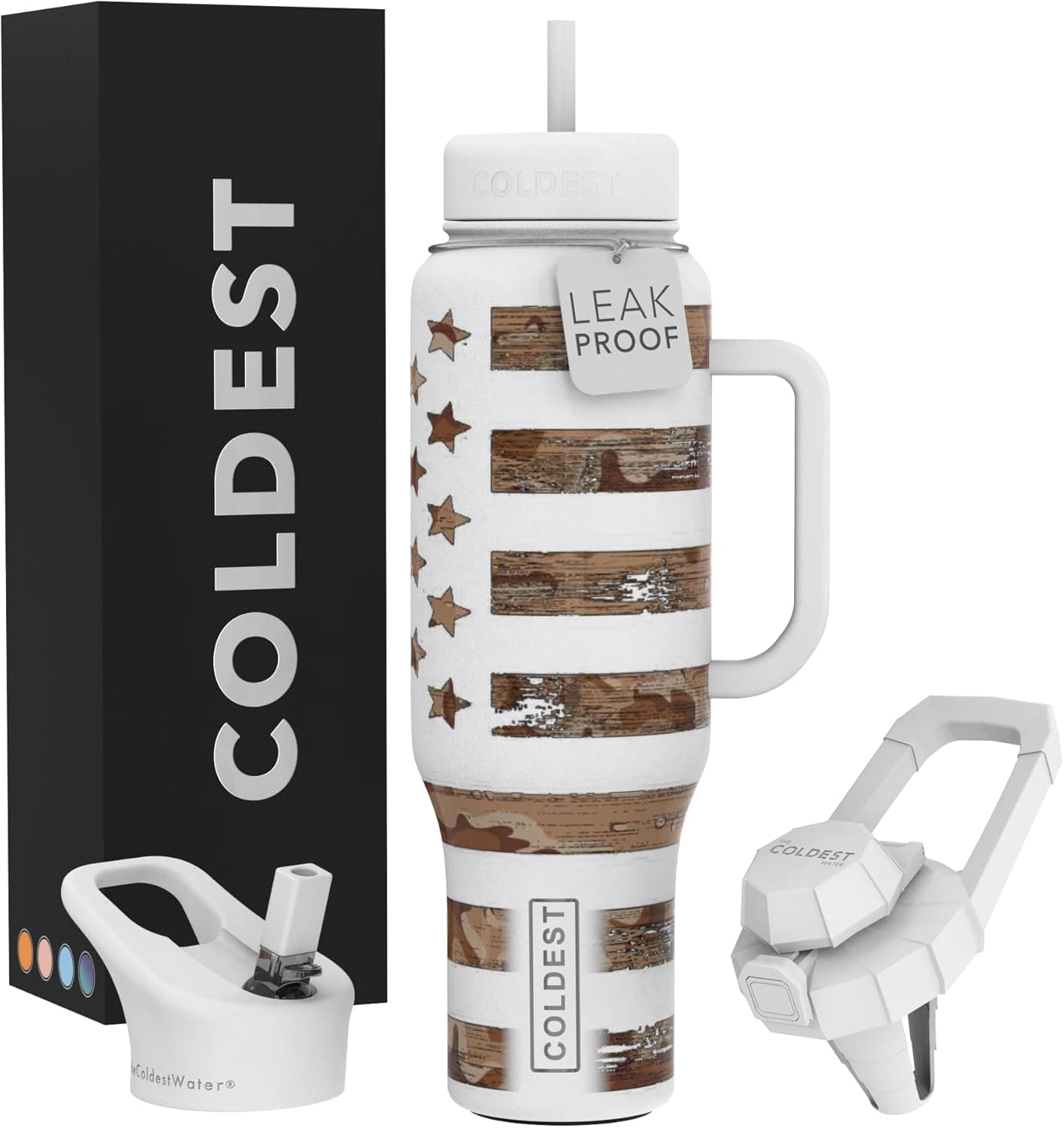 Coldest 40oz Insulated Tumbler with Handle